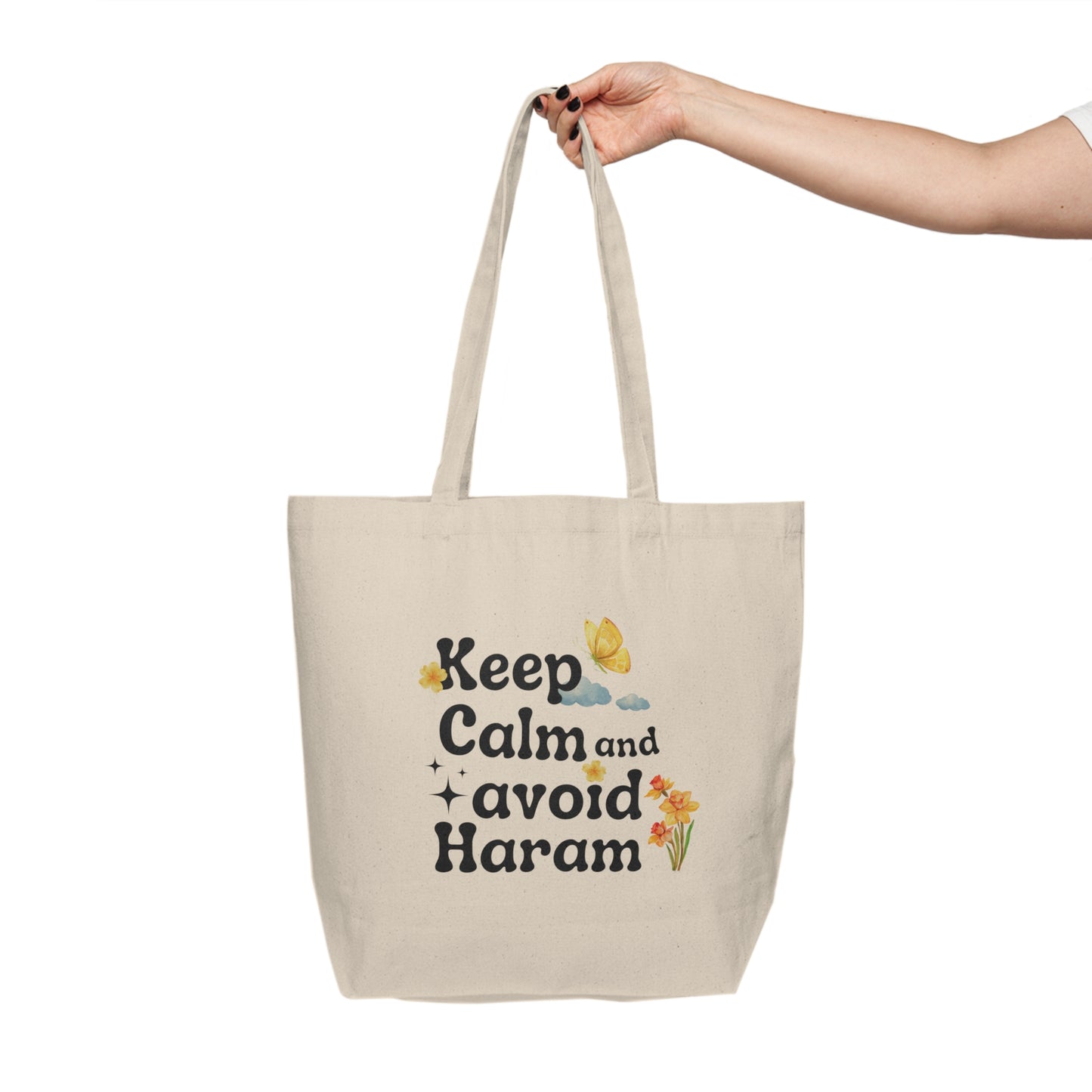 Ramadhan 2025 Cute Tote Bag  - Canvas Shopping Tote